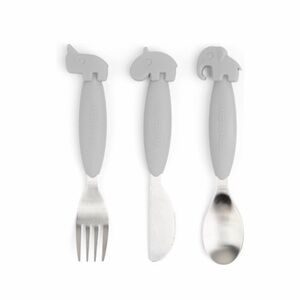 Done by Deer Easy-grip Cutlery Set Deer Friends